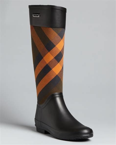 clemence rain boot burberry|bloomingdale's Burberry boots.